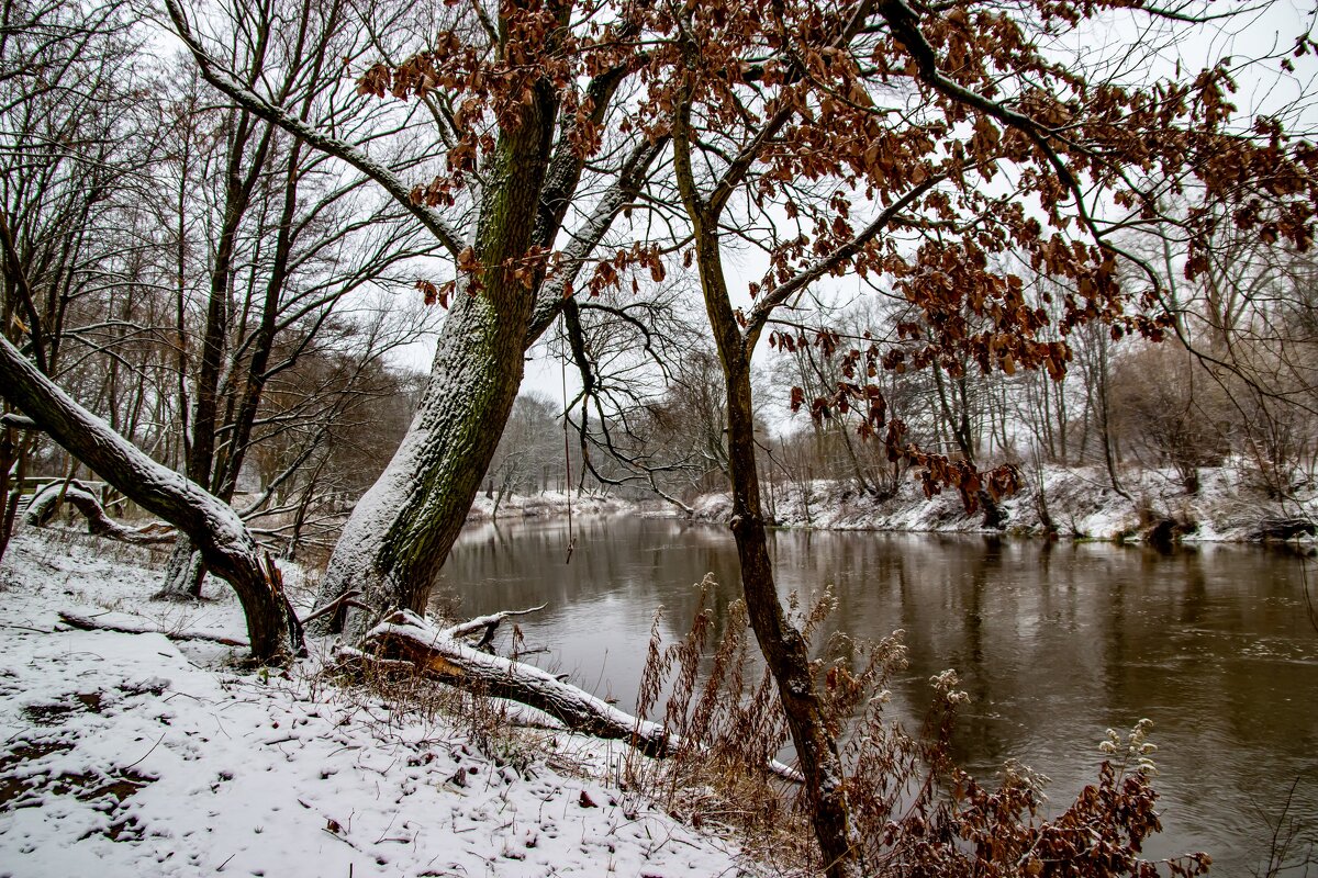 Зима на реке Angerapp - Владимир Камшилов