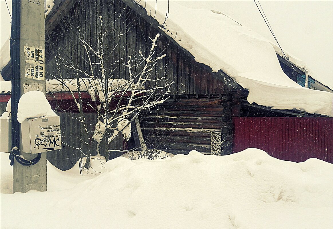 снежно очень в январе - Любовь 