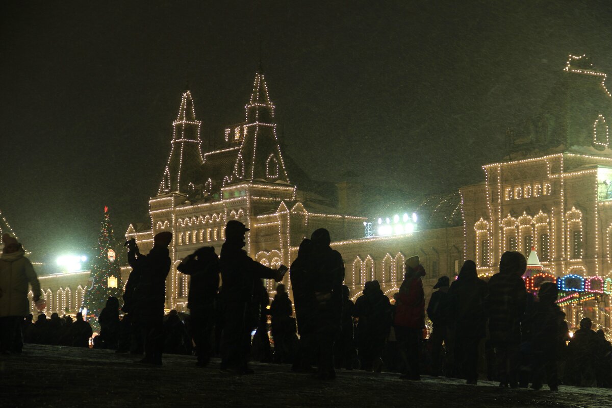 Рождество на Красной площади - Alexandr Khlupin