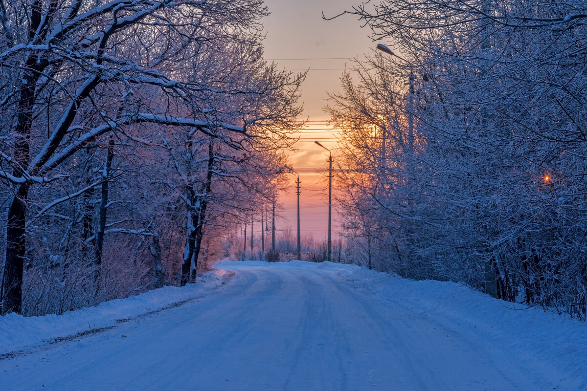 Зимний закат - Наталья Димова