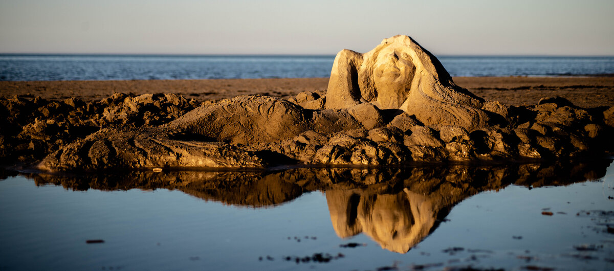 Скульптура из песка - Дмитрий 
