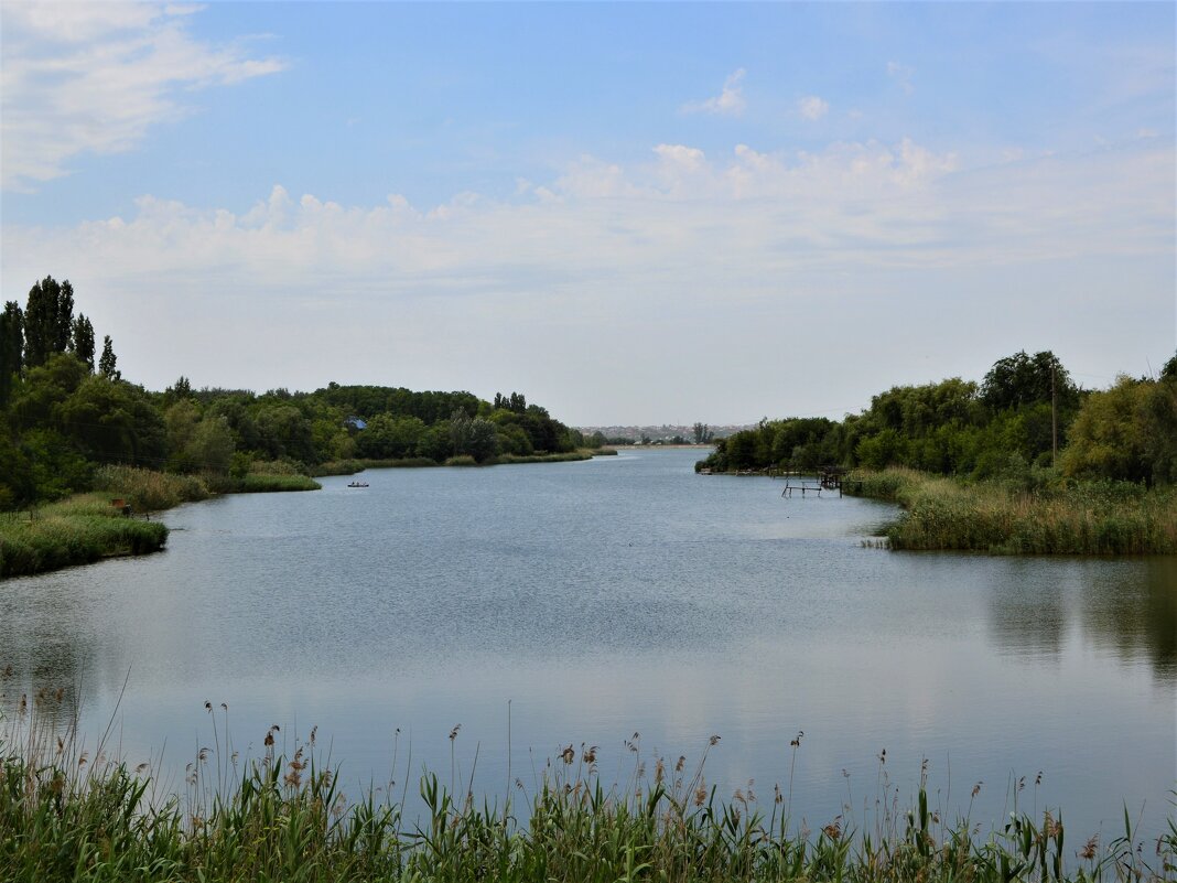 Ростов-на-Дону. Водохранилище "Ростовское море" (вид с плотины пруда). - Пётр Чернега