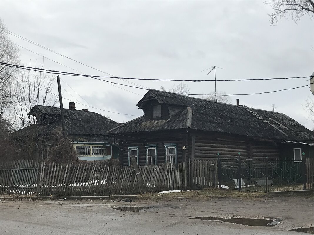 Старые дома в селе Синьково - Pippa 