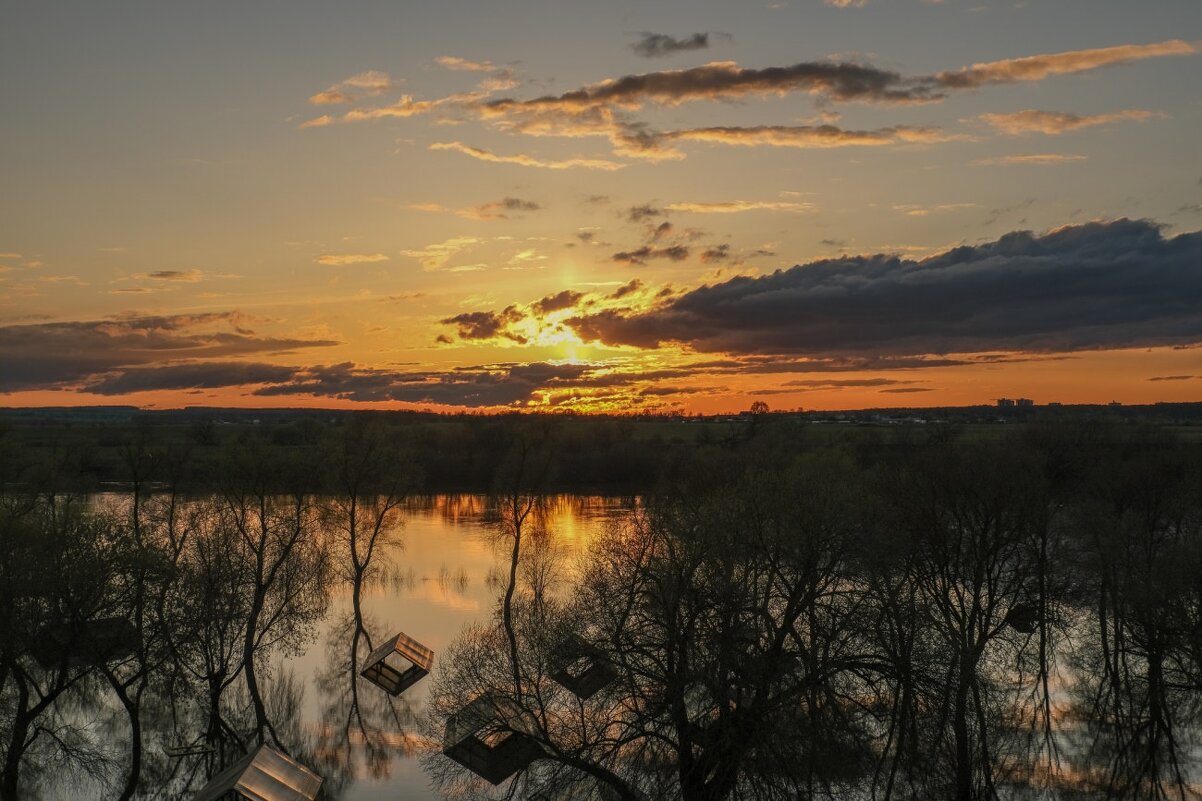 Закат на реку Ока - Георгий А