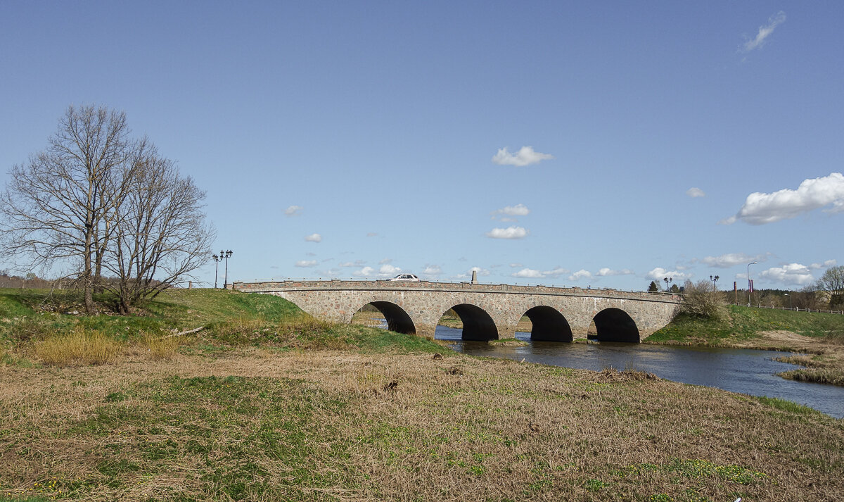 Самый старый каменный мост в Латвии. - Геннадий Порохов