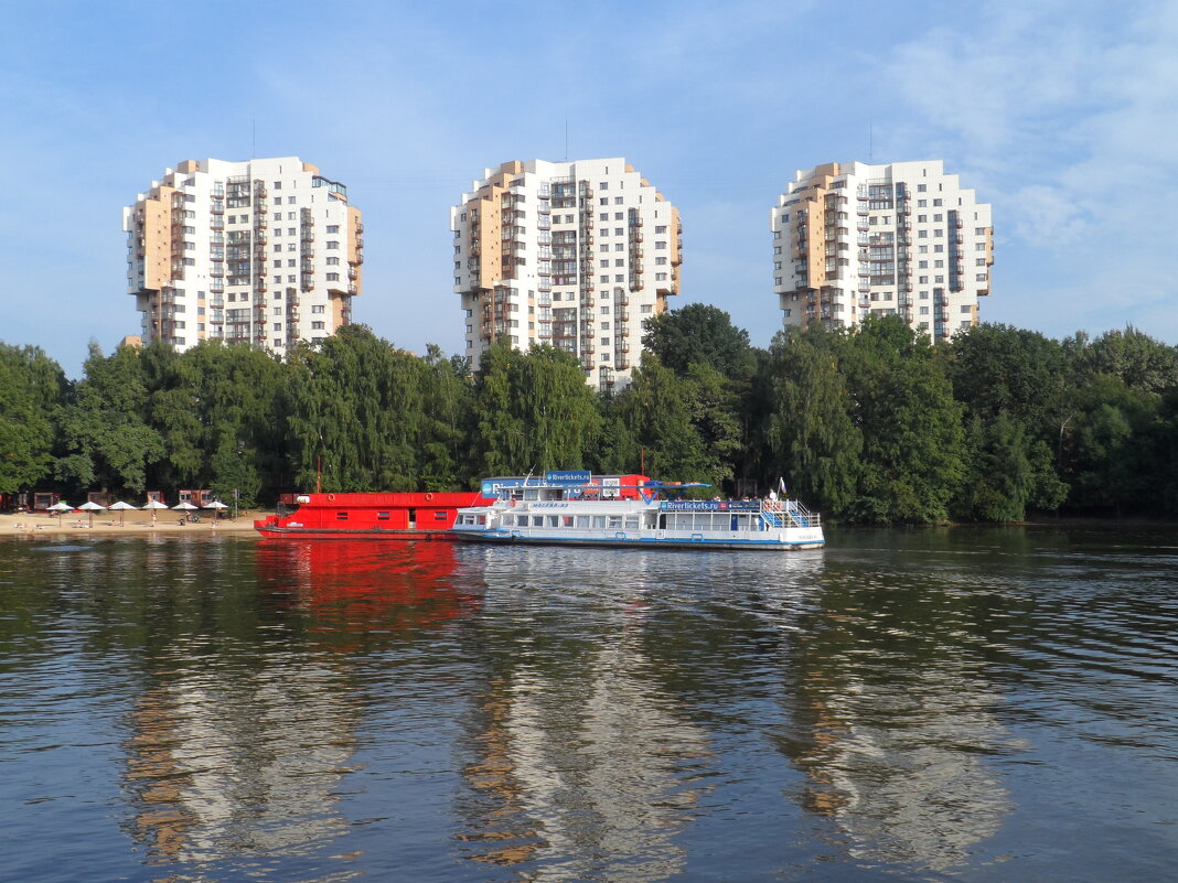 Прогулка по Химкинскому водохранилищу - Галина 