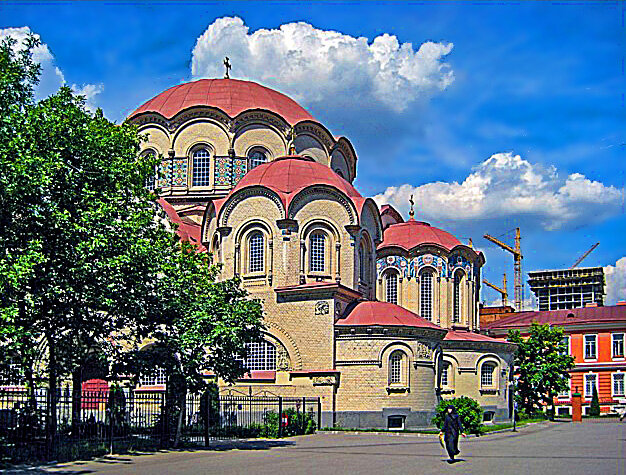 Храм Новодевичьего монастыря - Любовь Зинченко 