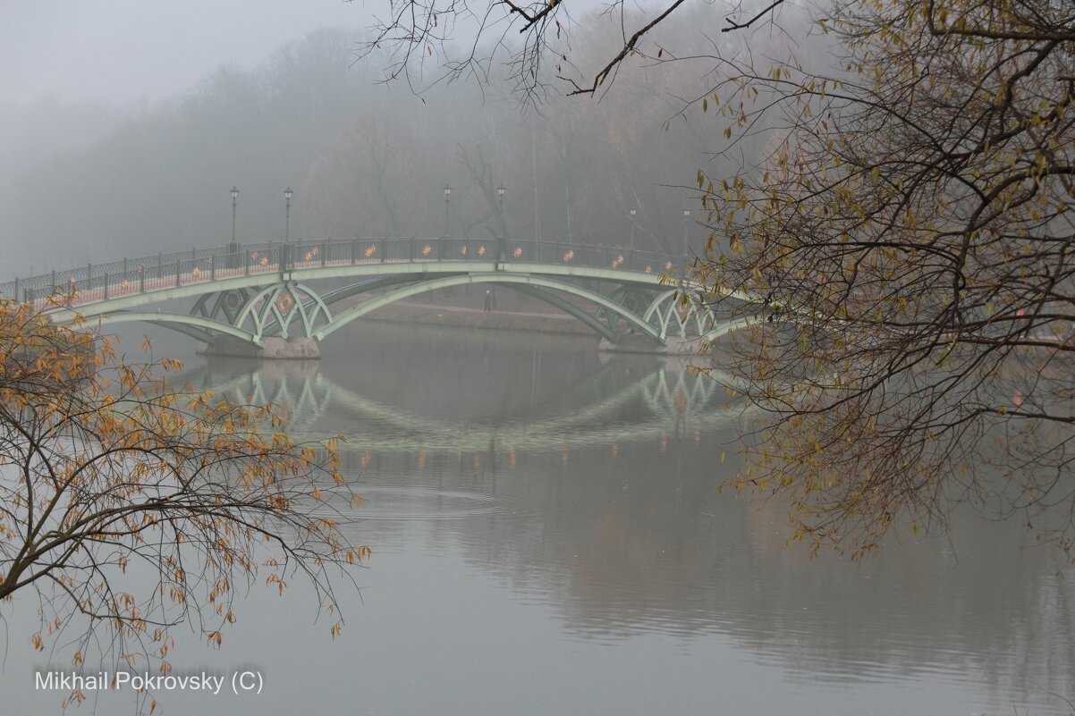 Мост, туман. - Фотограф МК