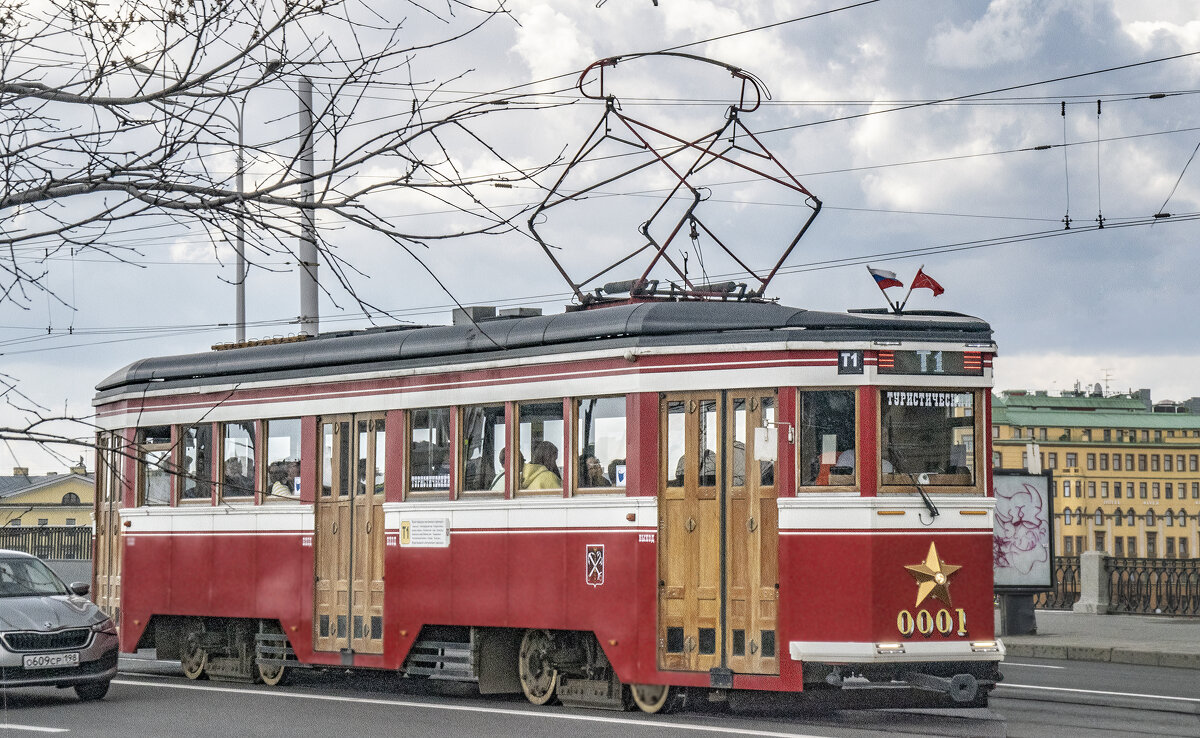 Ленинградский трамвай ЛМ-33 образца 1933 года - Стальбаум Юрий 