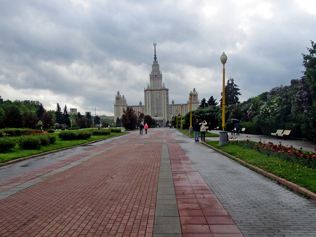 Городской пейзаж. - Ольга Довженко