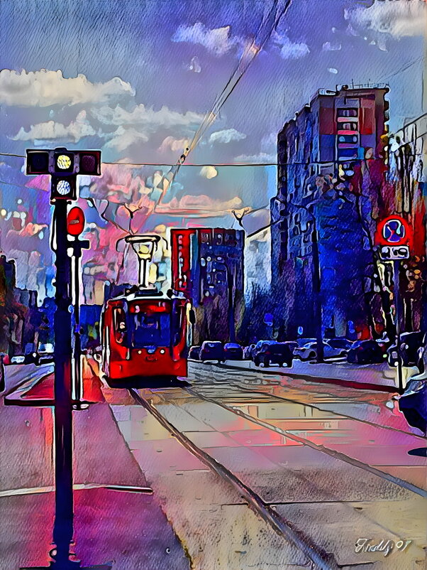 Шёл по улице трамвай… - Freddy 97