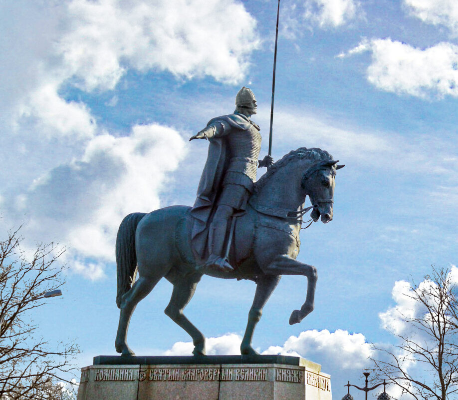 Конный памятник князю Александру Невскому - Стальбаум Юрий 