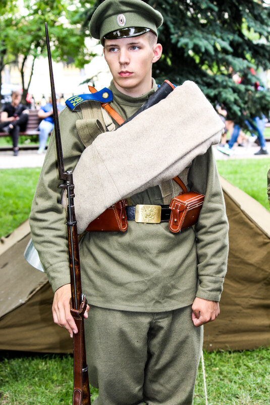 Русский солдат Первой Мировой Войны.Фестиваль,,Времена и Эпохи 2022" - Pavlov Filipp 