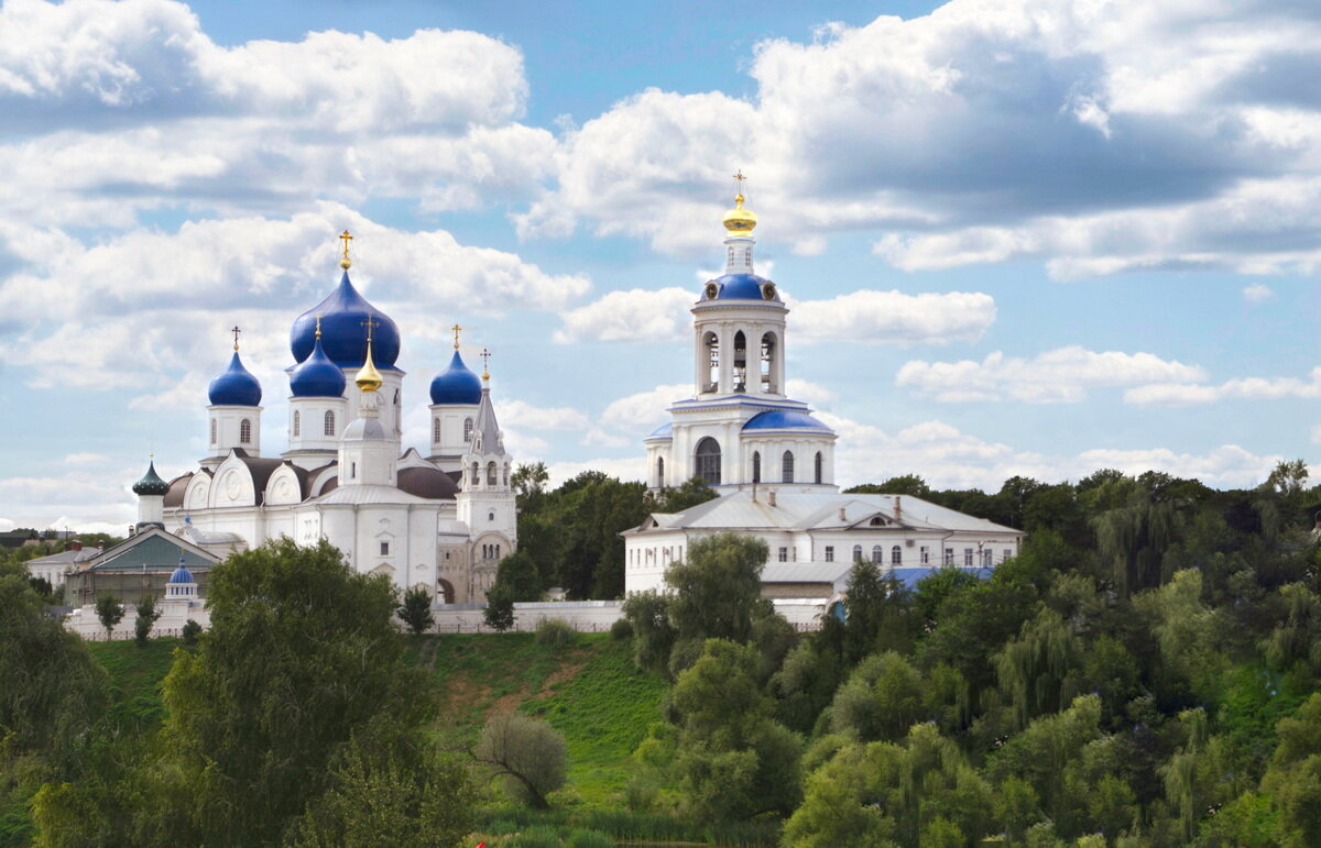 Вид на Боголюбский монастырь... - Игорь Суханов