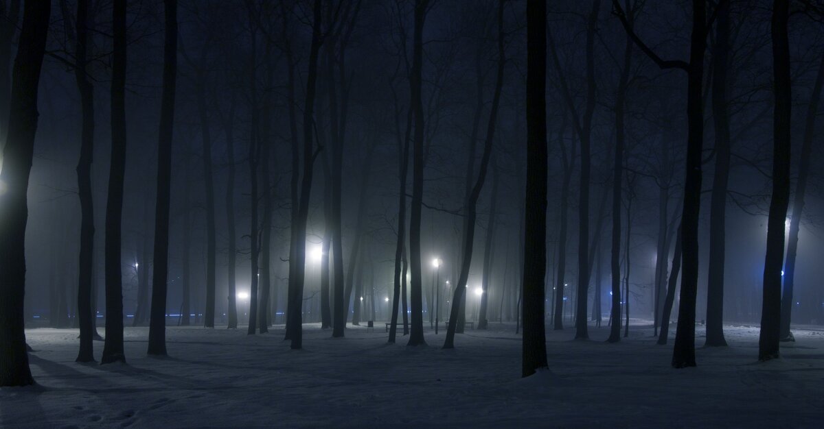 Светили  в парке фонари - Олег Денисов