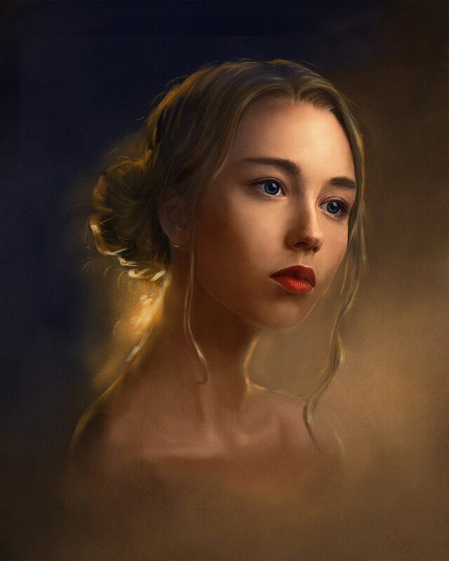 портрет - Елена Попова