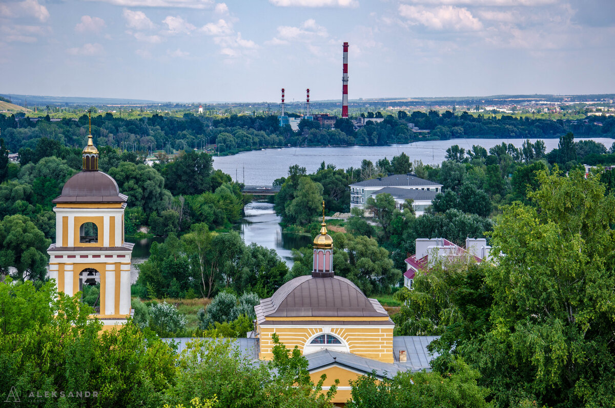 Панорама Белгорода церкви