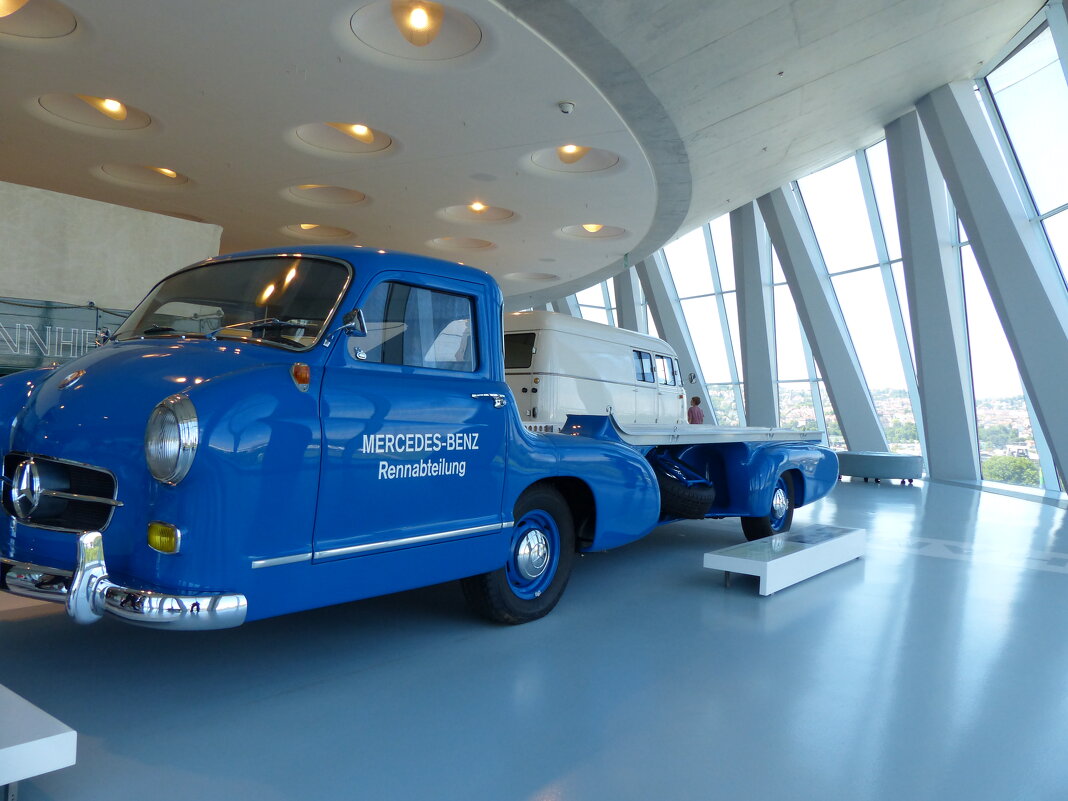 Интересные машинки)))1955 г. Mercedes-Benz Rennwagen-Schnelltransporter - Павел Fotoflash911 Никулочкин