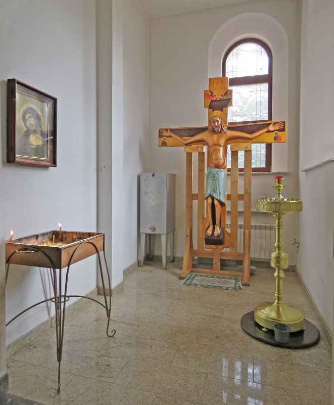 Годеновский крест в храме Пантелеймона Целителя . - ИРЭН@ .