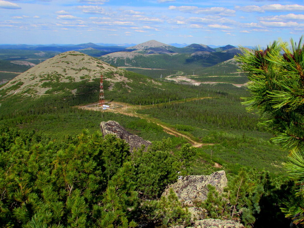 Панорама с вершины горы - Лидия 