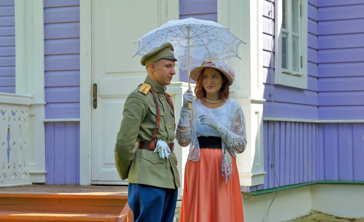 На празднике "100летие музея-заповедника  Спасское - Лутовиново" - Елена Кирьянова