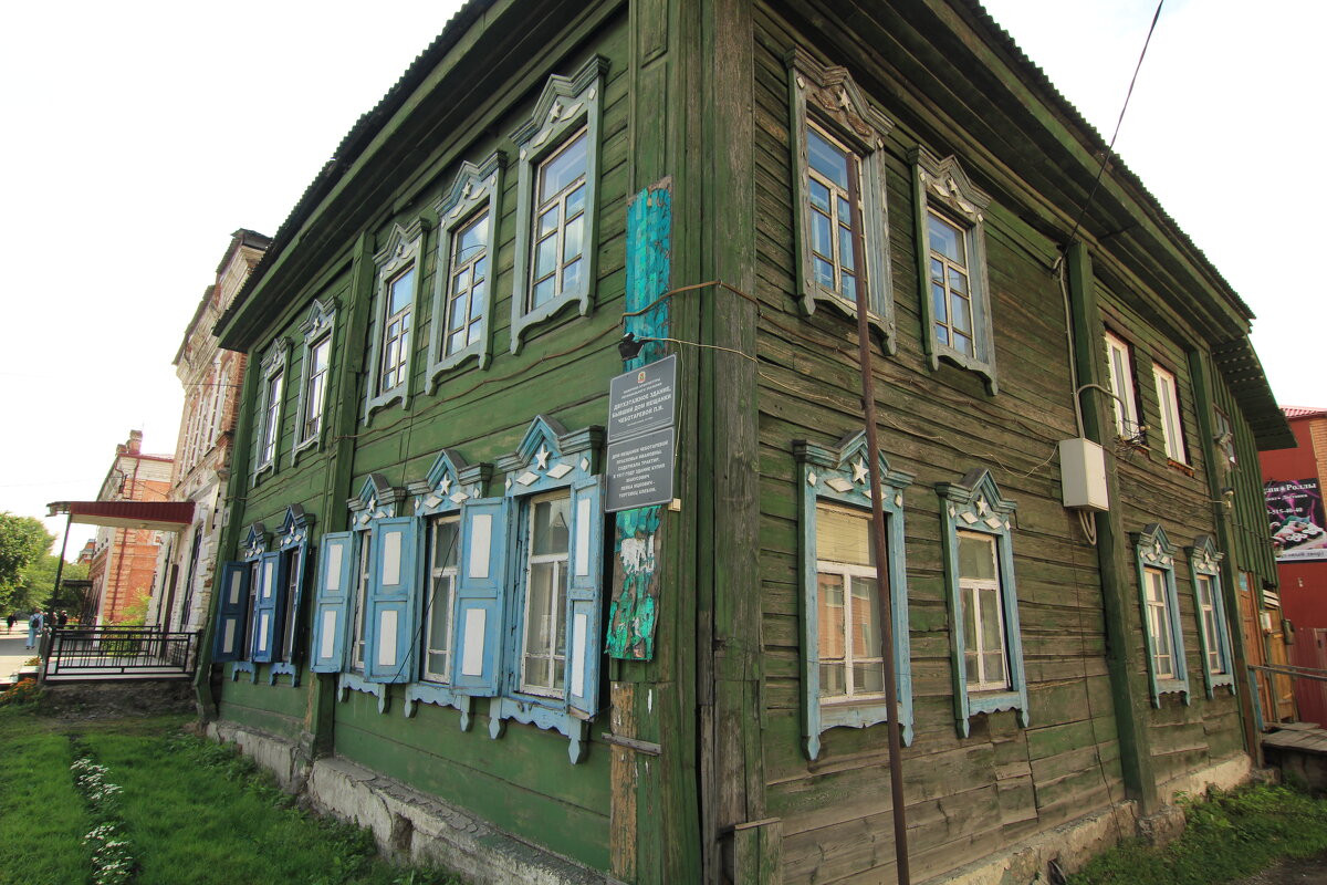 Столетние деревянные дома г.Мариинск - Владимир Кириченко