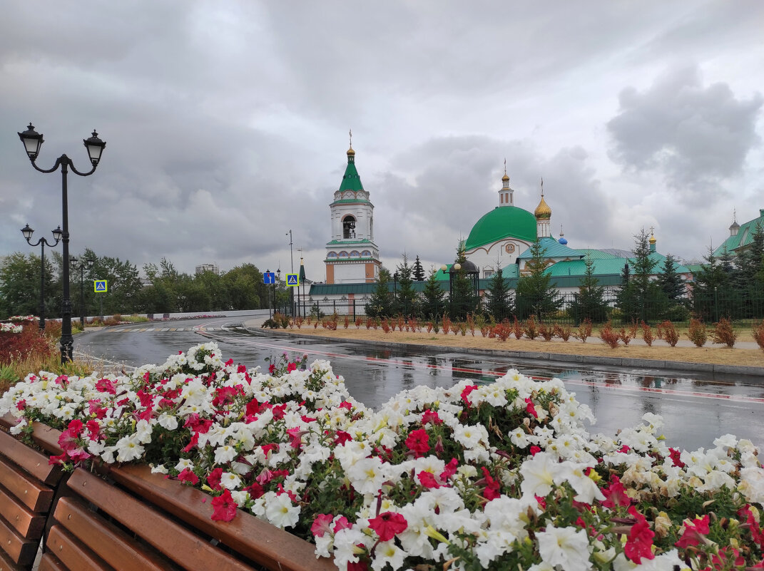 Пейзаж  в дождливый день - Ната Волга