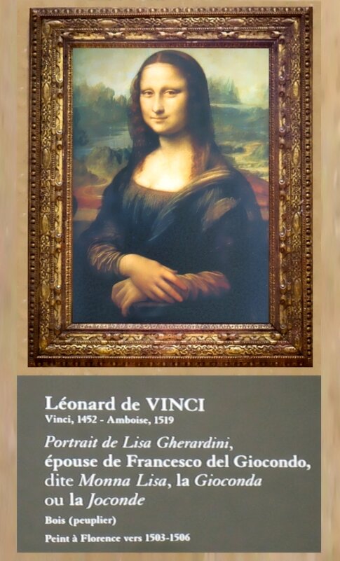 “Мона Лиза” Леонардо да Винчи в Лувре - Ольга Довженко