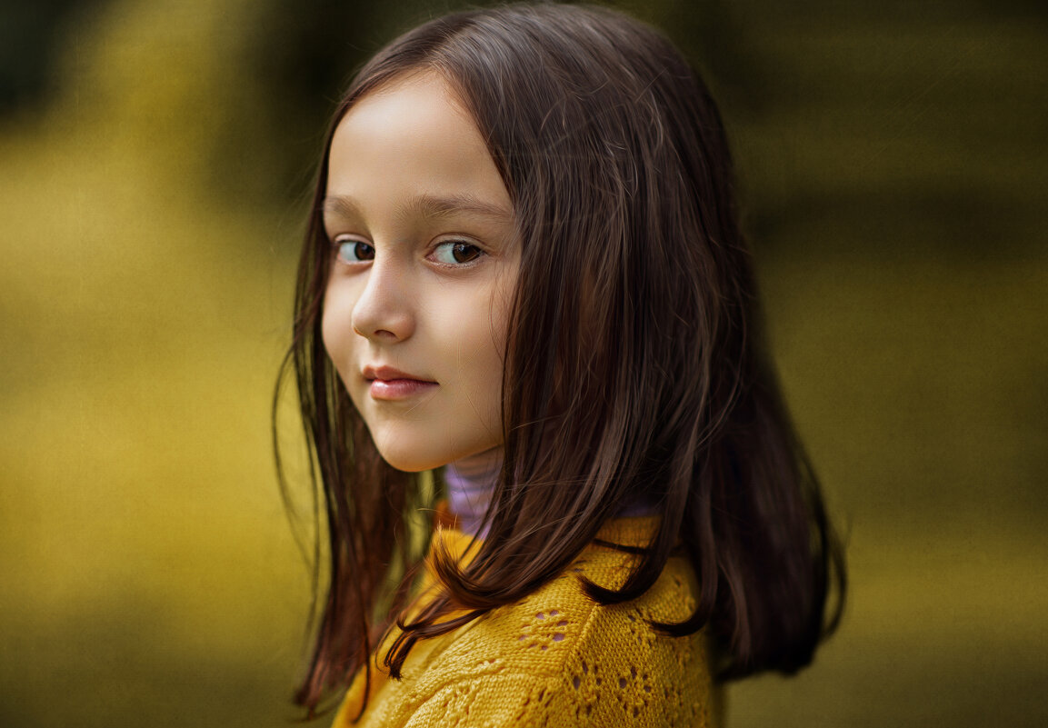 Маленькая Мона Лиза (7лет) - Лилия .