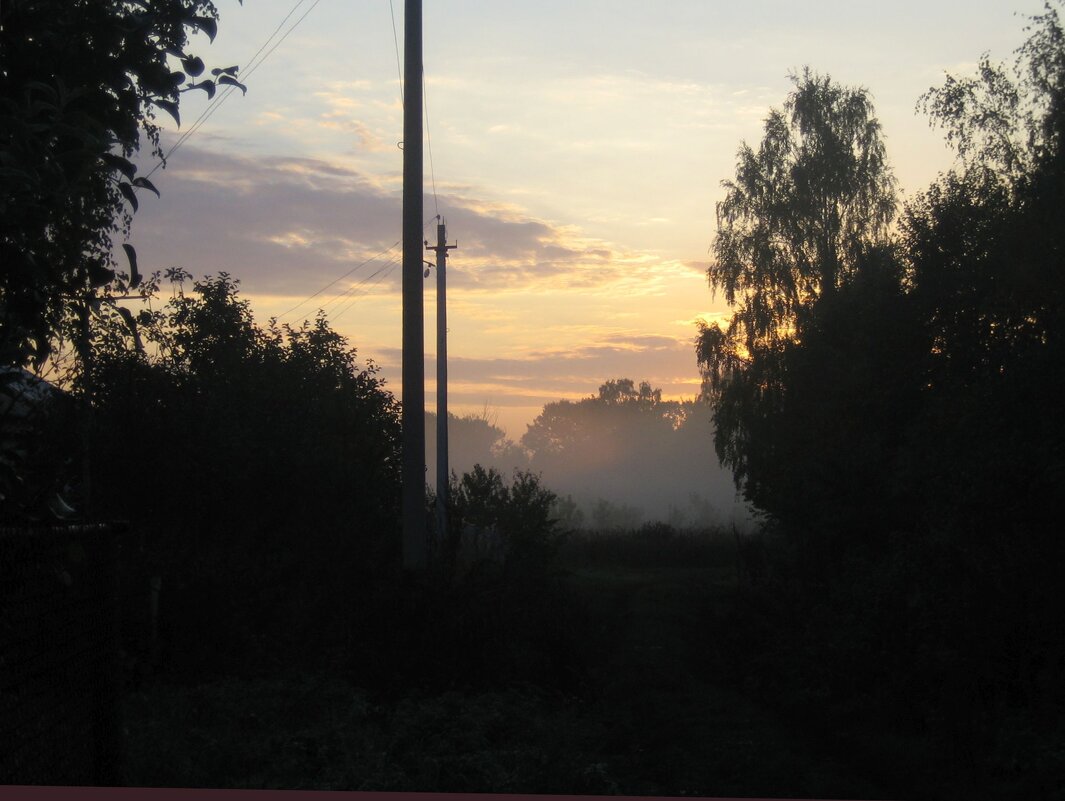 Утро сентября, деревня - ZNatasha -