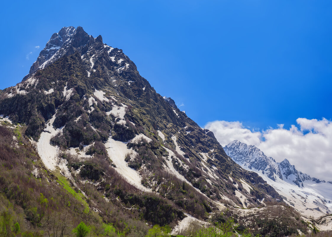 Гора Домбай-Ульген. Кавказ, Россия - Павел Сытилин