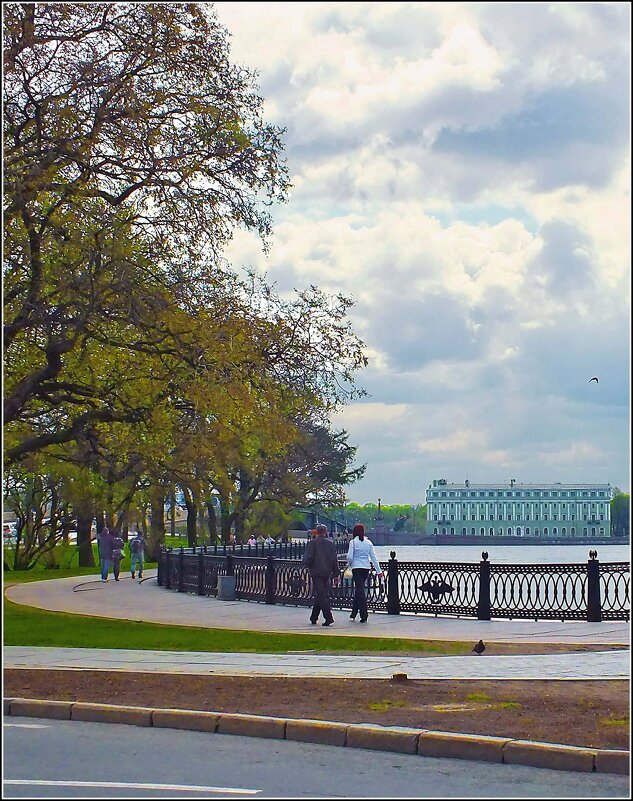 На набережной Петроградской стороны - Любовь Зинченко 