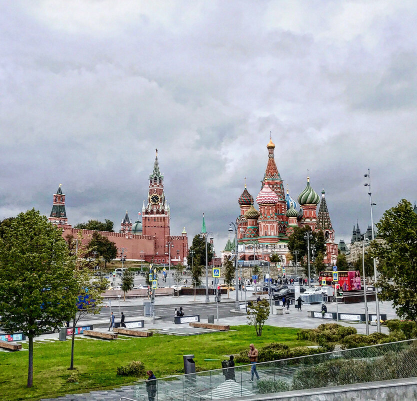 Вид на Кремль с парка Зарядье - Татьяна 