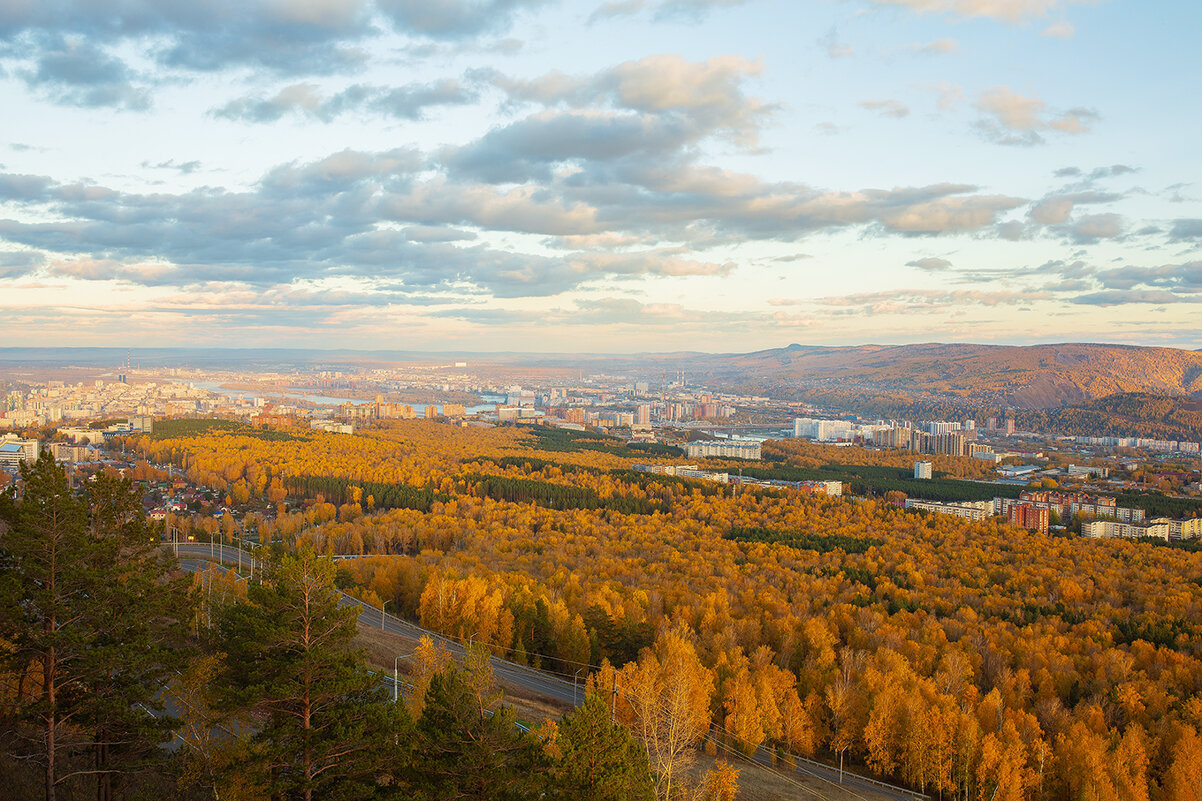 Осень,Красноярск - Татьяна Афанасьева