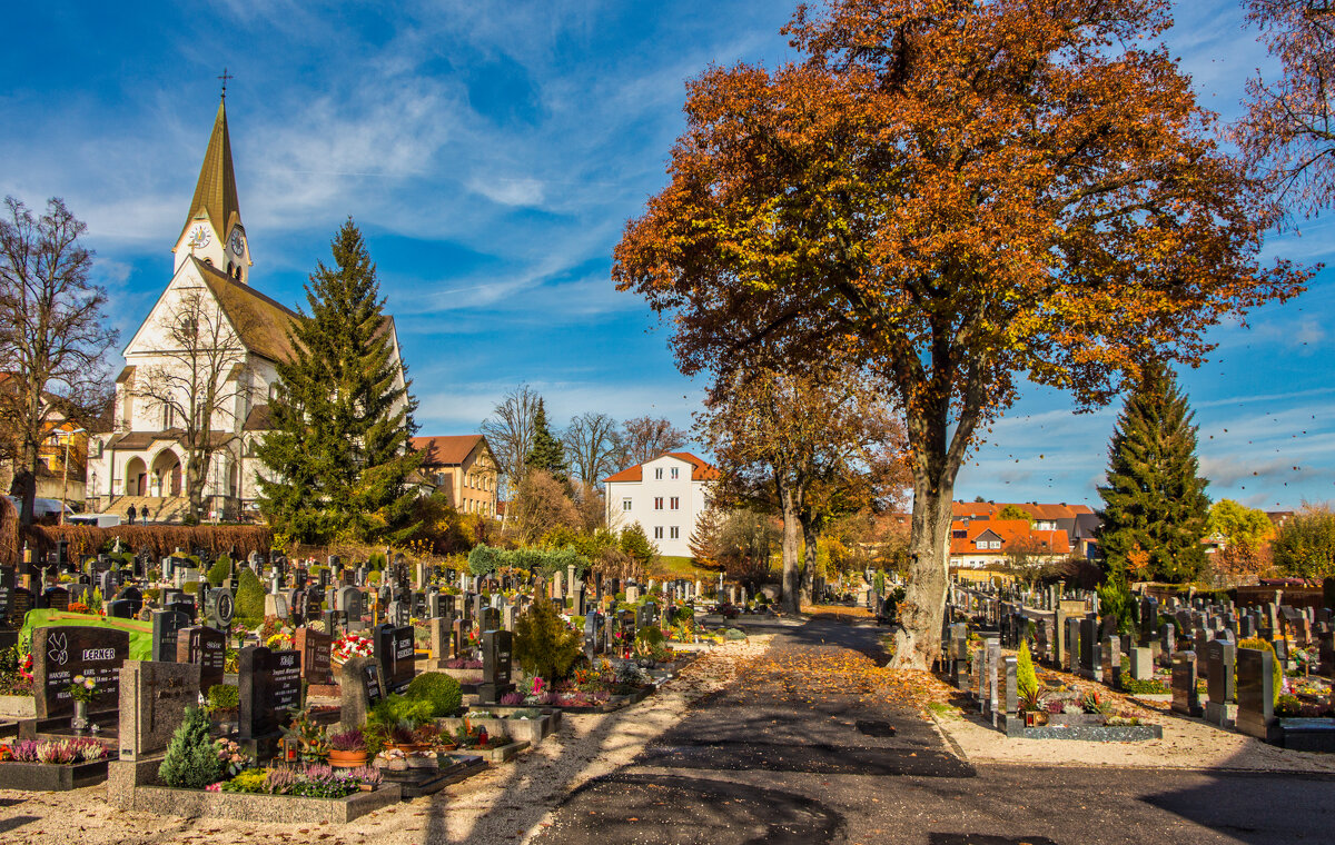 Осеннее кладбище - Waldemar F.