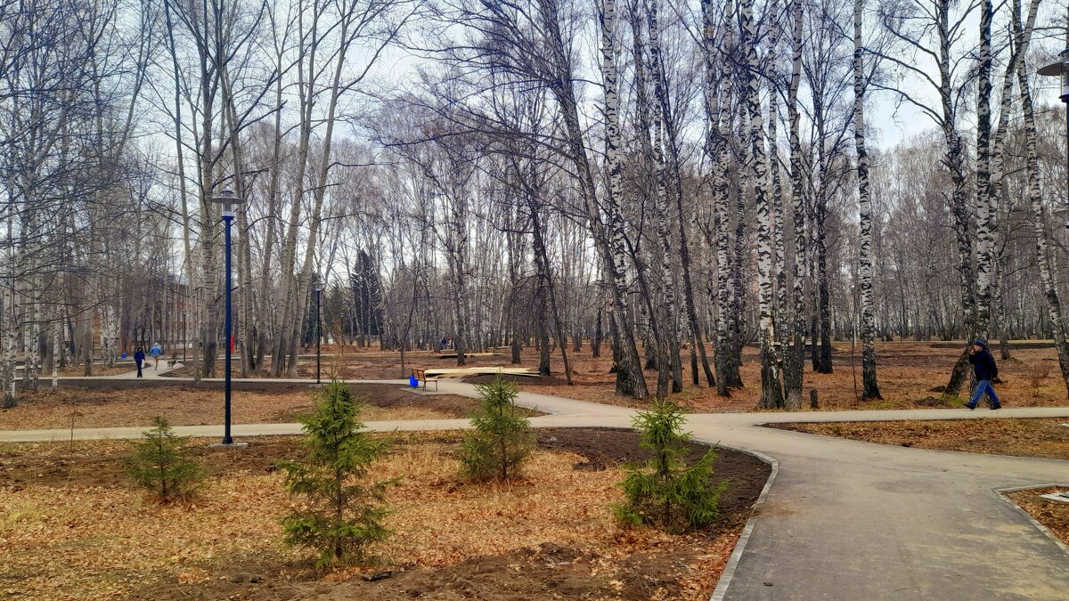 В осеннем  парке. - Мила Бовкун