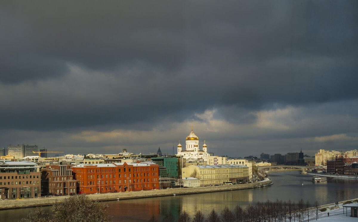 речной транвай на Москве реке - Анатолий Угрюмов