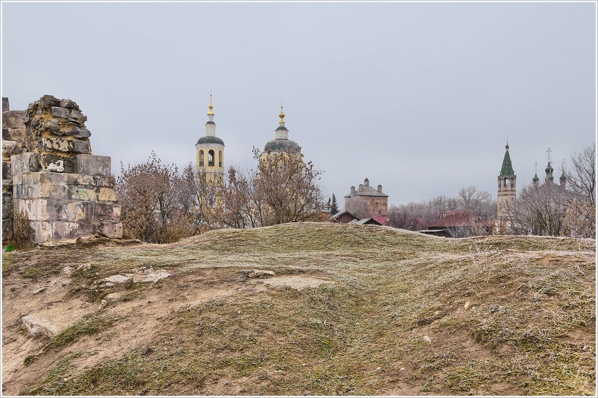 Вид с валов Серпуховского кремля - Татьяна repbyf49 Кузина