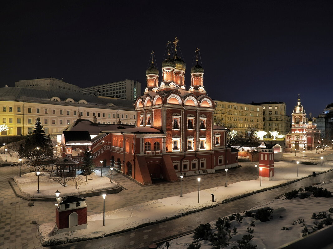 Москва, утро, ул. Варварка. - Евгений Седов