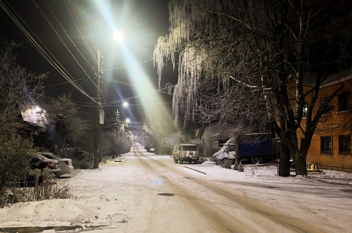 Морозное зимнее утро (по дороге на работу) - Андрей Андросов