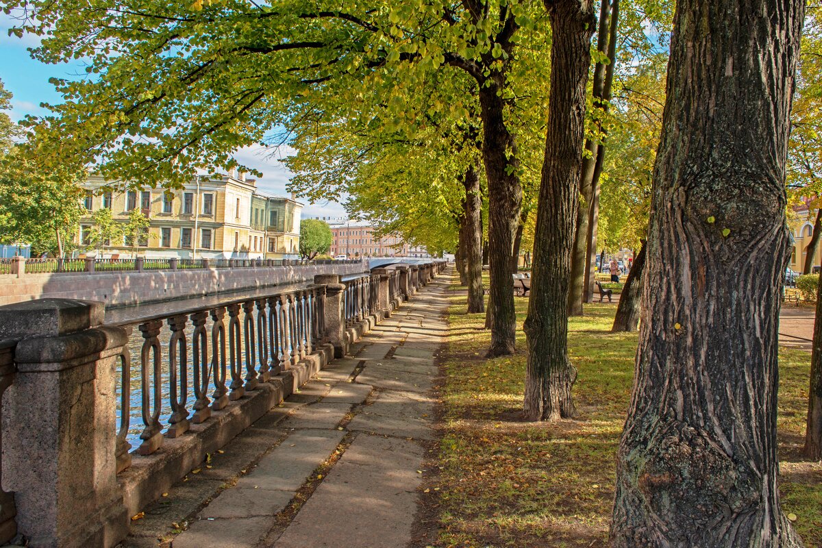 Осень на наб. канала Грибоедова - Владимир Жуков