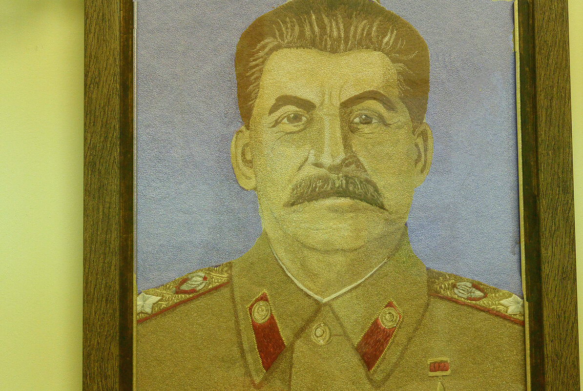 Золотошвейный портрет И.В.Сталина - Владимир Никольский (vla 8137)