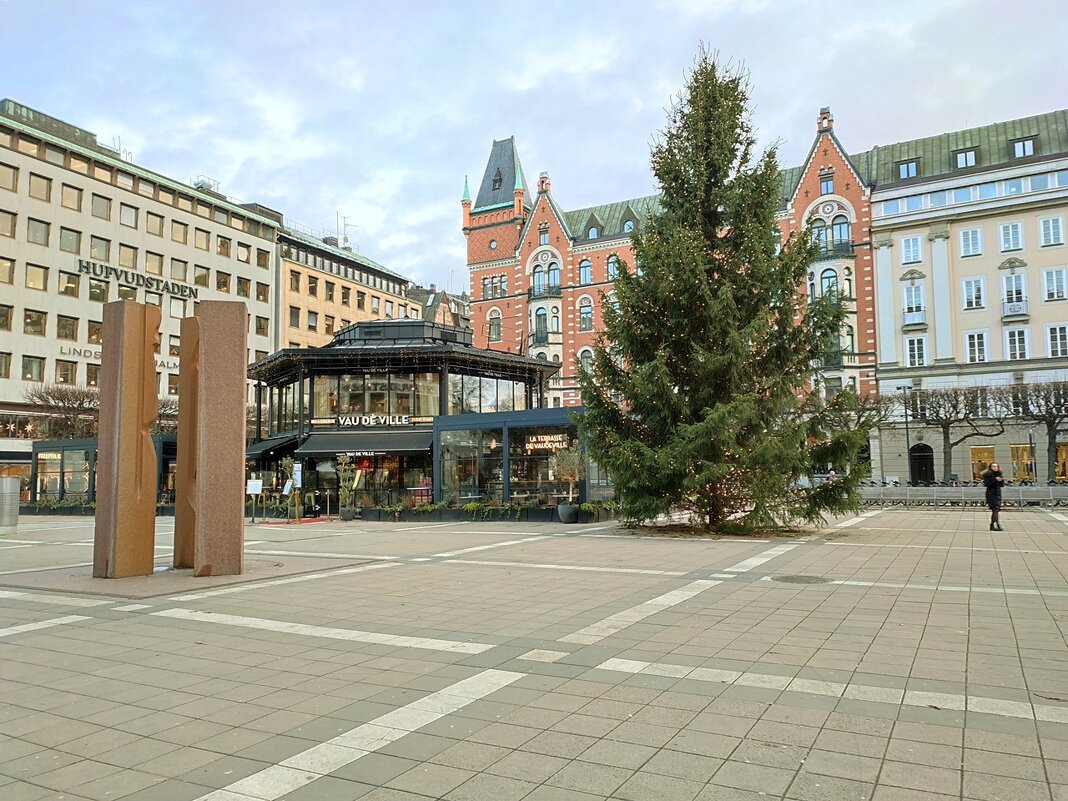 Рождественские площади Стокгольма - wea *