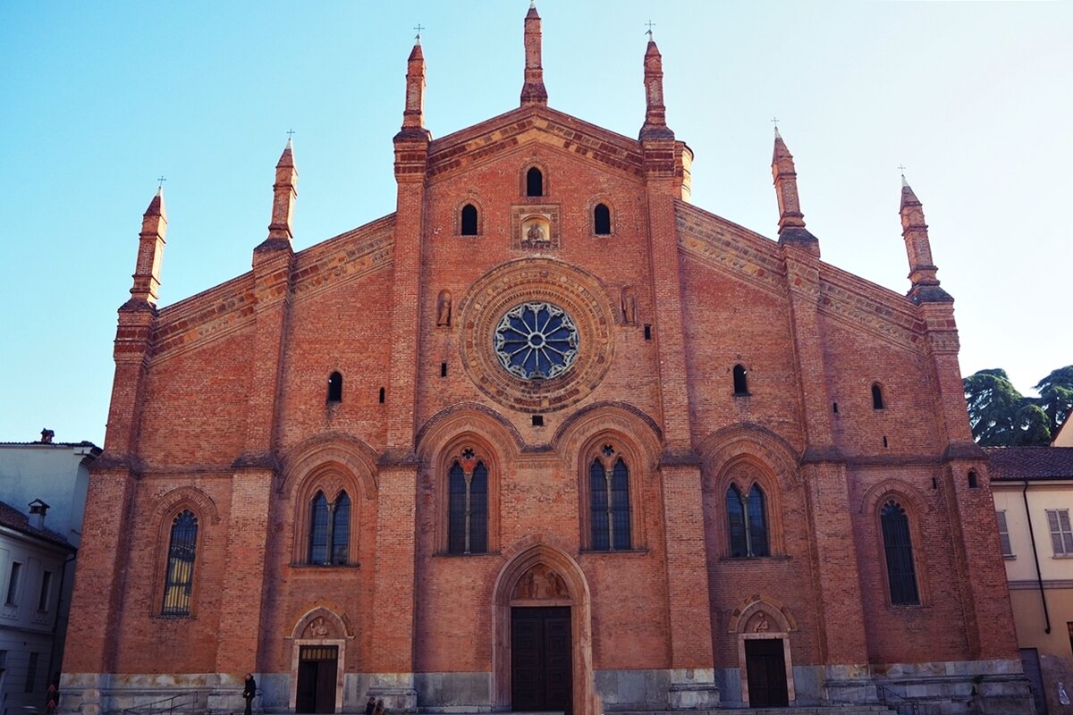 Pavia Павия Италия церковь Chiesa di Santa Maria del Carmine - wea *