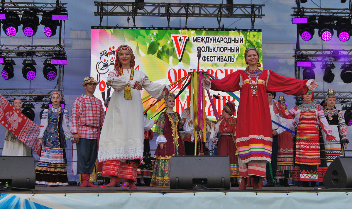 Международный Фольклорный фестиваль "Орловская мозаика" - Елена Кирьянова