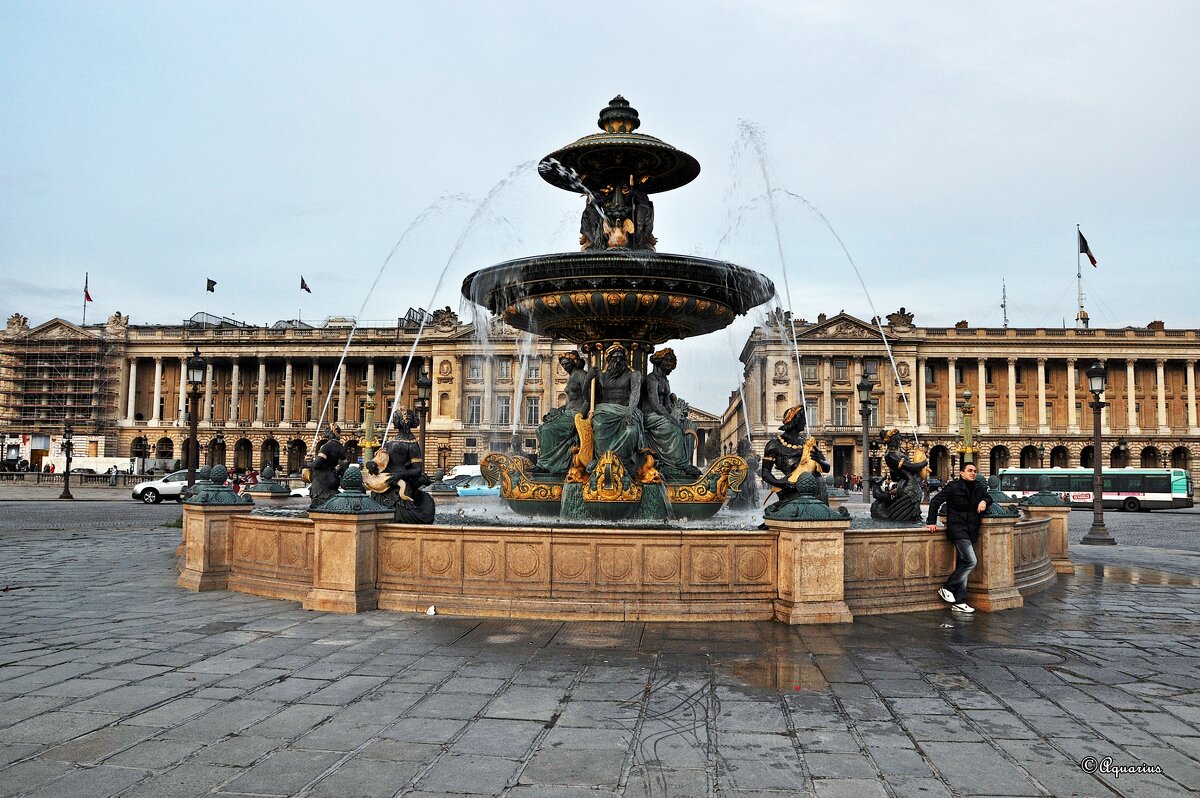 Площадь Согласия(Place de la Concorde) - Aquarius - Сергей