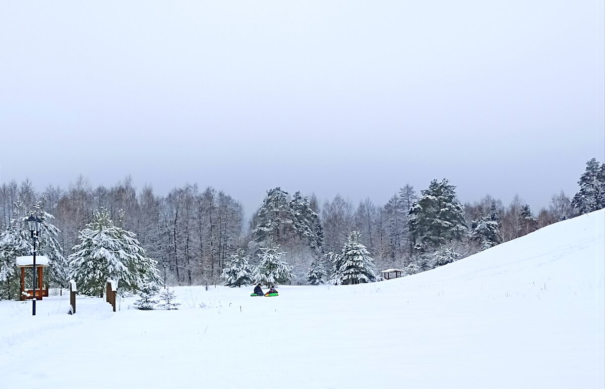 Зимний пейзаж - Татьяна Тюменка