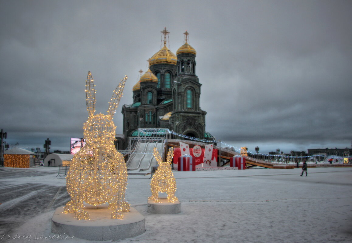 Храм Воскресения Христова в парке Патриот