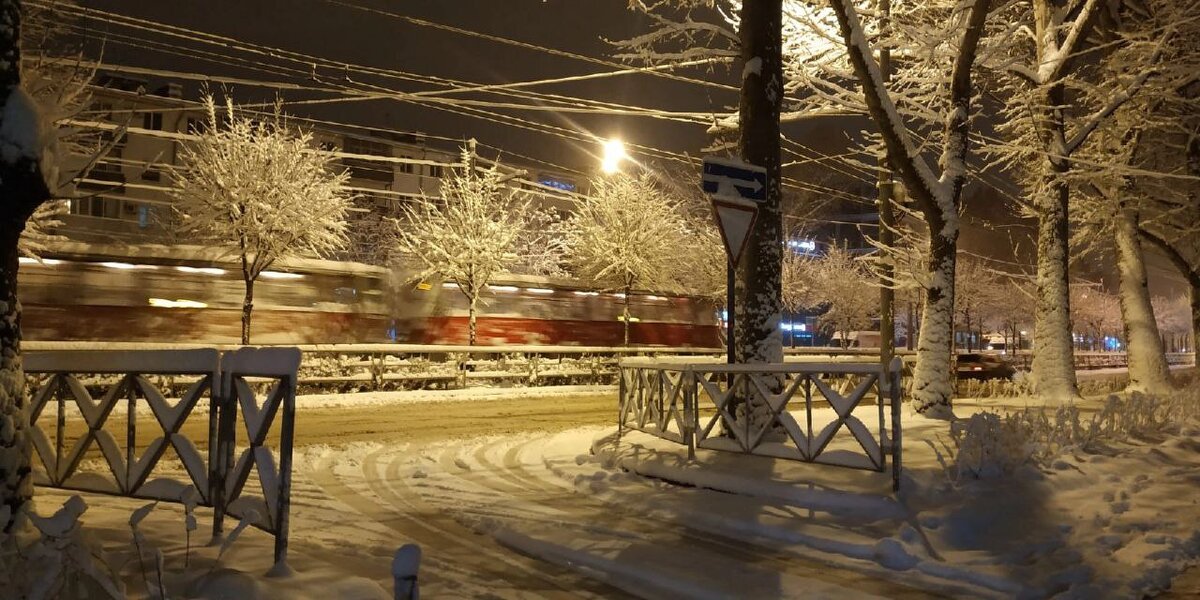 Зима в городе - Nina Aleksandrova