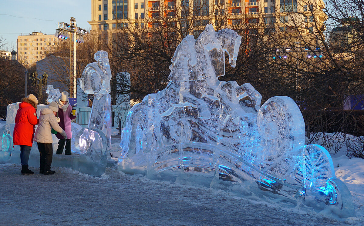 Фестиваль льда и снега в парке Музеон - Ольга 